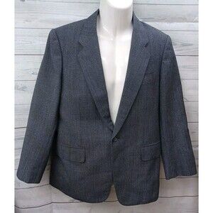 High Class Tailor Mens Blazer Jacket Sport Coat Gray Sz 38R